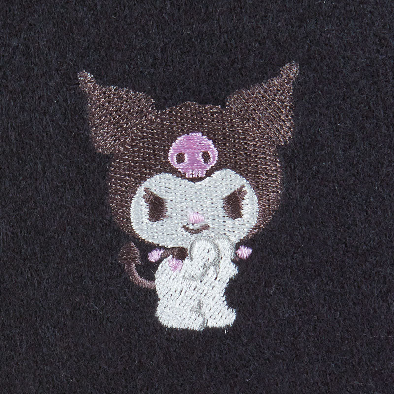 Kuromi Embroidered Scarf Accessory Japan Original   