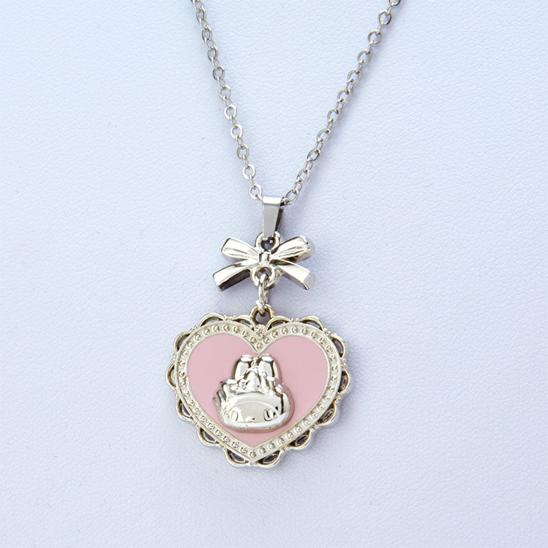 My Melody Boxed Pendant Necklace (Secret Melokuro Series) Jewelry Japan Original   