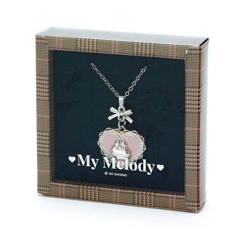 My Melody Boxed Pendant Necklace (Secret Melokuro Series) Jewelry Japan Original   