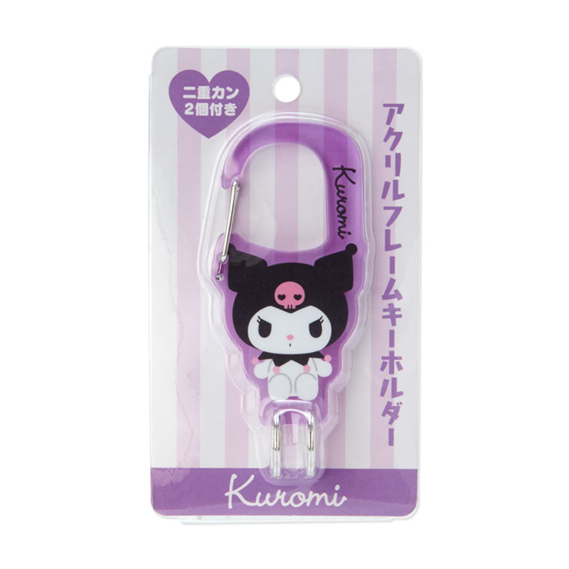 Kuromi Acrylic Keychain Accessory Japan Original   