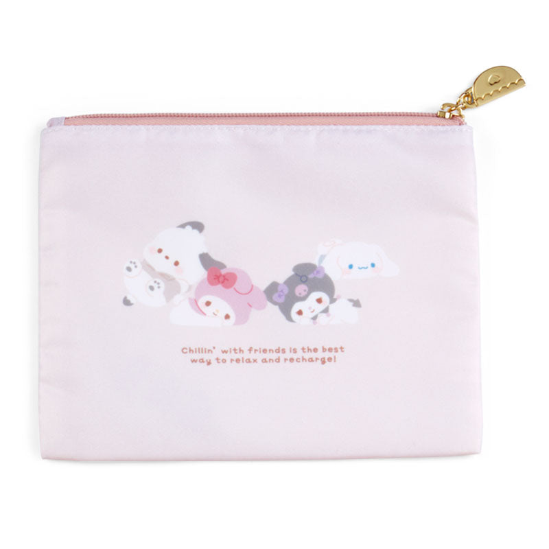 Sanrio Characters 2-Piece Pouch Set (Just Chillin&#39; Series) Bags Japan Original   