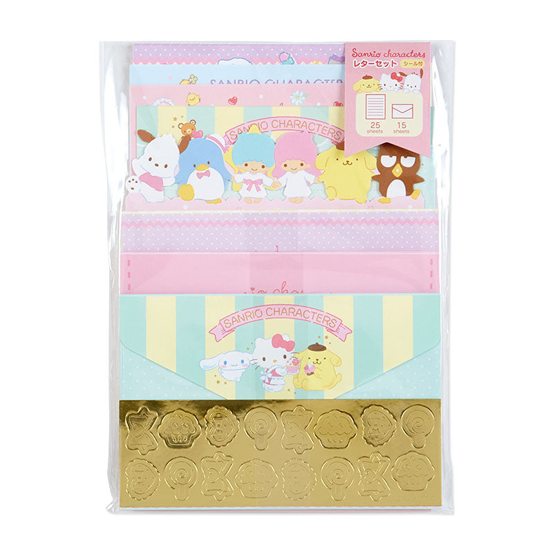 Sanrio Characters Deluxe Letter Set