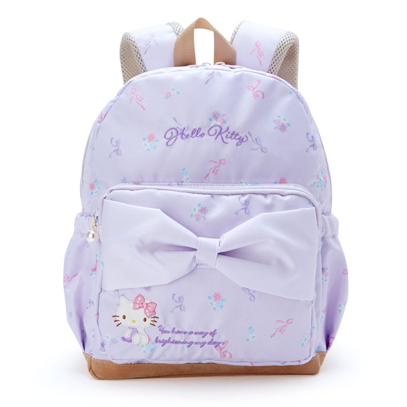 Hello Kitty Kids Sweet Ribbon Backpack Bags Japan Original   