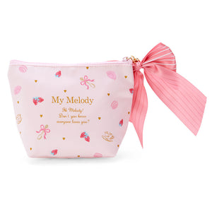 My Melody Zipper Pouch (Tea Room Series) Bags Japan Original   