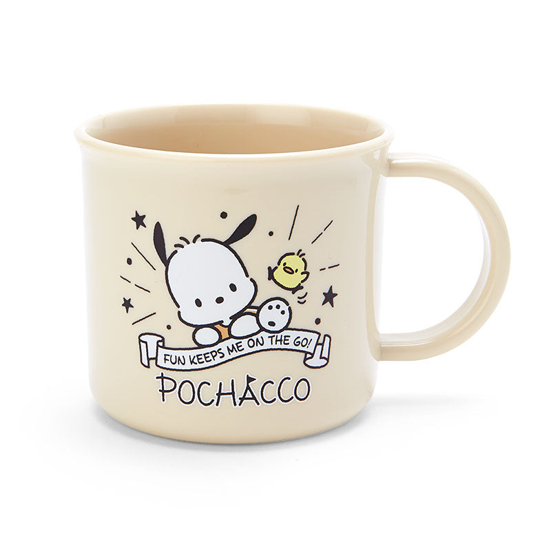 Pochacco Plastic Mug (Adventure Series) Home Goods Japan Original   