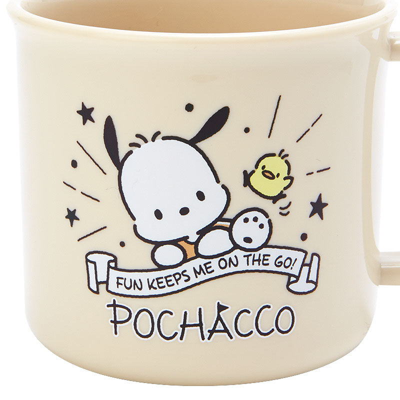 Pochacco Plastic Mug (Adventure Series) Home Goods Japan Original   