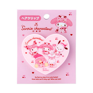 Sanrio Characters Hair Clip (Staycation Series) Accessory Japan Original   