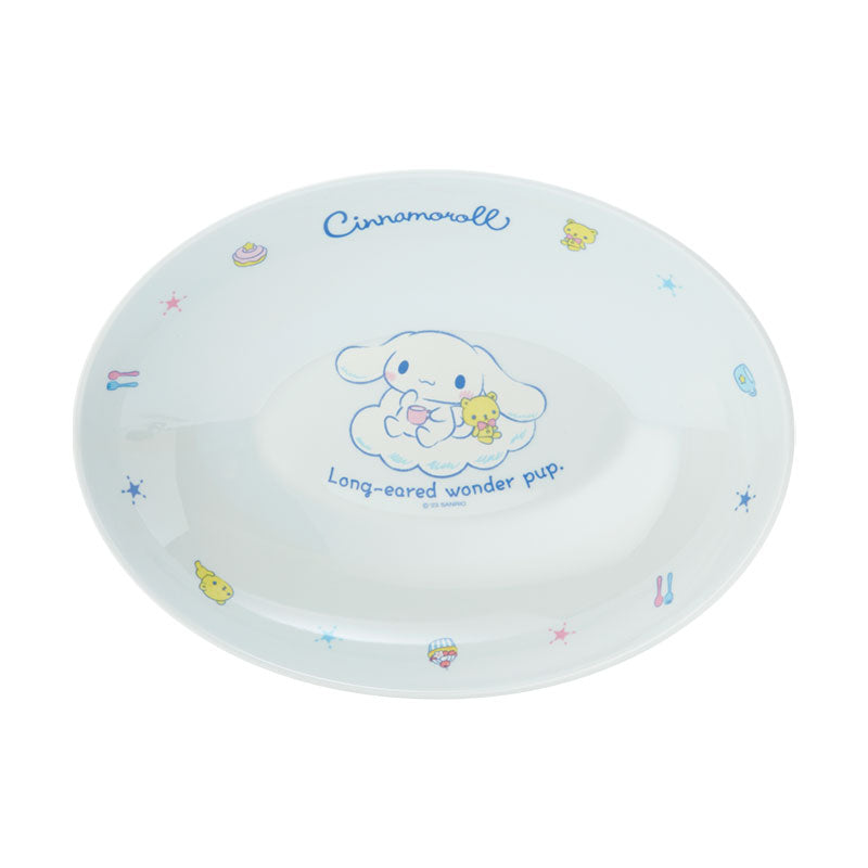 Cinnamoroll Oval Melamine Plate Home Goods Japan Original   