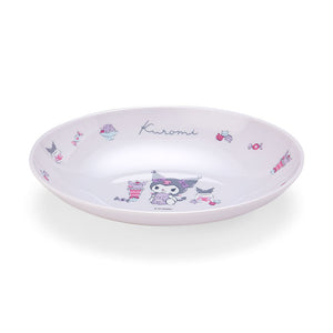 Kuromi Oval Melamine Plate Home Goods Japan Original   