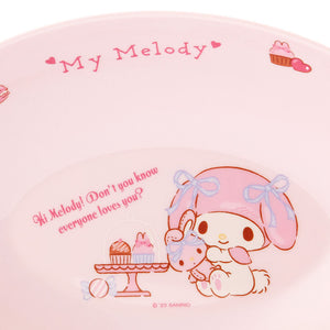 My Melody Oval Melamine Plate Home Goods Japan Original   