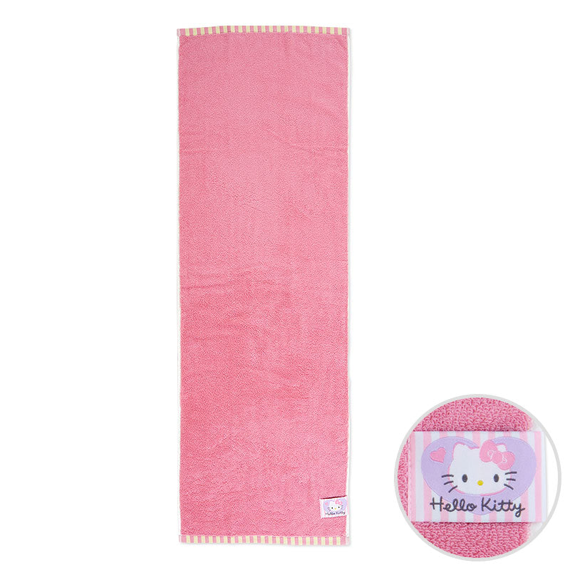 Hello Kitty Compact Reversible Bath Towel Home Goods Japan Original
