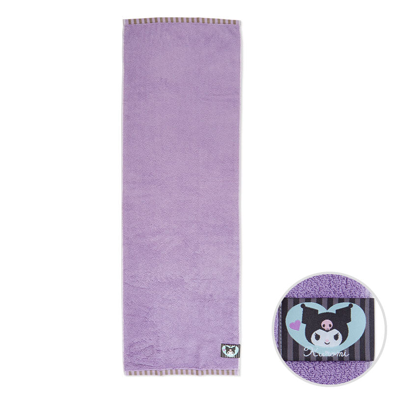 Kuromi Compact Reversible Bath Towel Home Goods Japan Original
