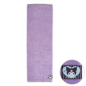 Kuromi Compact Reversible Bath Towel Home Goods Japan Original