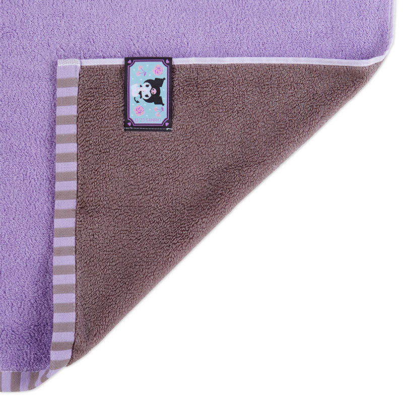 Kuromi Compact Reversible Bath Towel Home Goods Japan Original