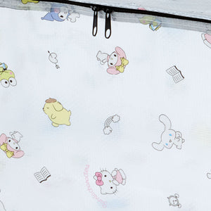 Sanrio Characters Zippered Storage Bag (Medium) Home Goods Japan Original   